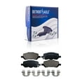 thumbnail image 4 of Detroit Axle - Brake Pads for 2009-2016 Toyota Venza 2010 2011 2012 2013 2014 2015 Ceramic Brakes Pads w/Hardware Front and Rear Replacement, 4 of 7