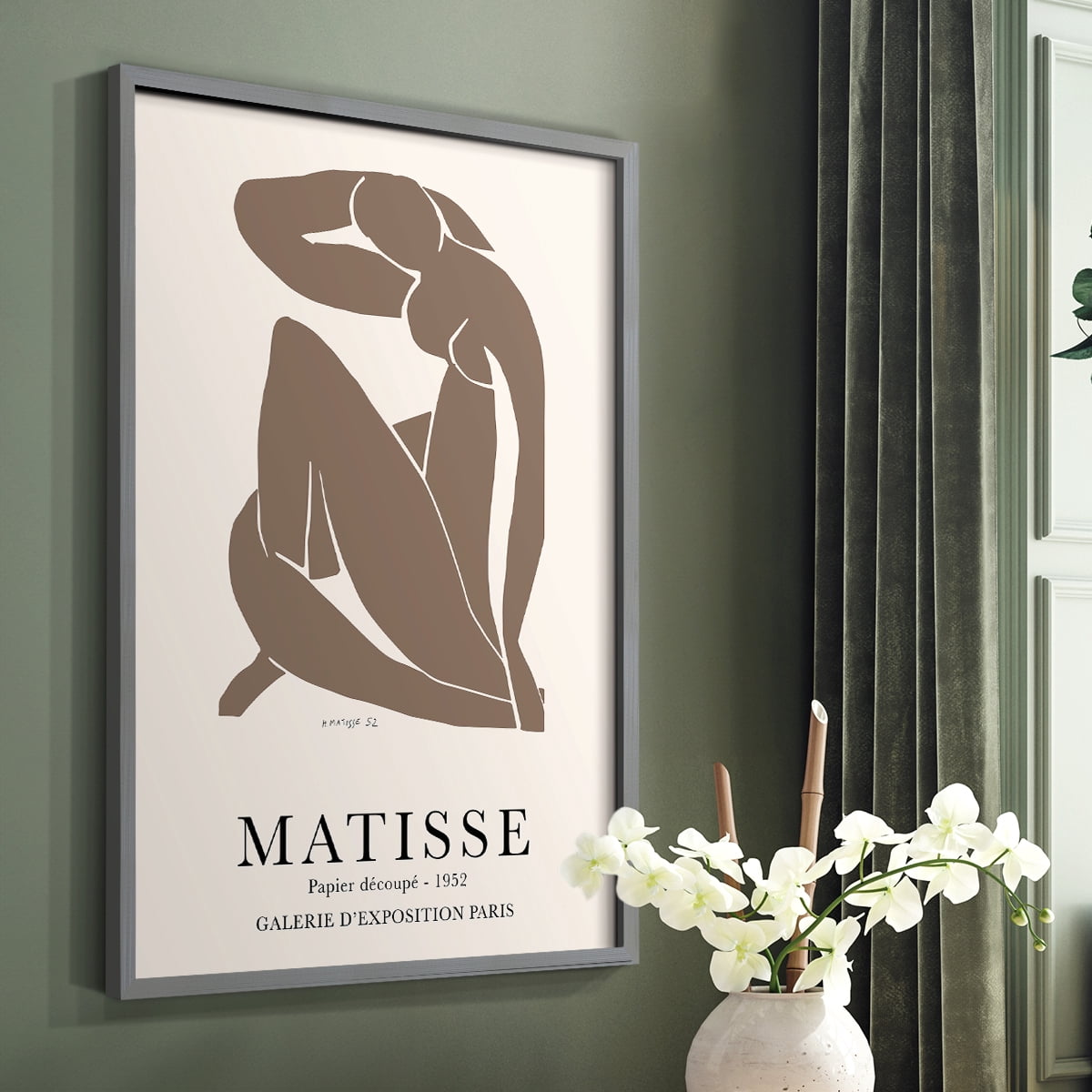 Matisse CCVI in Solid Wood 8 x 10 Framed Print
