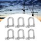 thumbnail image 4 of Grillete En Forma De D, Grillete De Anclaje De Anillo En D Cómodo De Usar Confiable Para Usar Para Energía Eléctrica Para La Construcción, 4 of 8