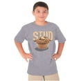 thumbnail image 5 of Funny Joke Stud Muffin Food Pun Boys Kids T Shirt Tees Tops Teen Brisco Brands XS, 5 of 6