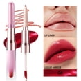 thumbnail image 2 of Double Ended Lip Liner And Gloss 2 In 1 Multifunctional Lip Pencil For Precise Definition And Shine Long Lasting Non Lip Makeup, 2 of 4