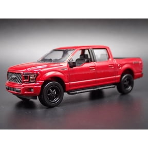 Open Box 2015-2020 FORD F150 LARIAT PICKUP TRUCK RED 1:64 SCALE DIORAMA DIECAST MODEL CAR