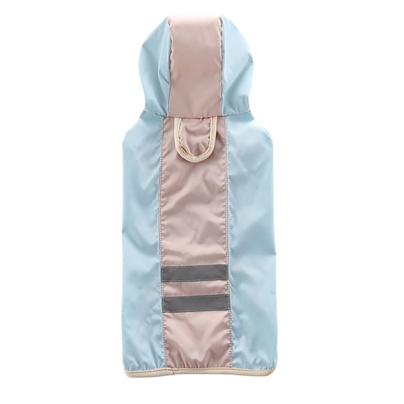TIELUTT Pet Raincoat Large And Small Dogs Raincoat Reflective Strips Outdoor Activities Rain Ruff Wear Jacket Calming for Dogs Dog Clothes Dog Calming Products Dog Shirt Large Size Dog
