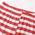 thumbnail image 6 of Bjutir Matching Family Christmas Pajamas Mens Christmas Pajamas Set Printed Long Sleeve Top With Stripe Trousers Two Piece Set Sleepwear,Red,Size S, 6 of 7