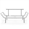 Silver Euro Futon Frame