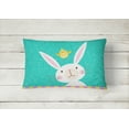 thumbnail image 2 of Carolines Treasures VHA3032PW1216 Happy Easter Rabbit Canvas Fabric Decorative Pillow, 2 of 3