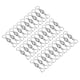 thumbnail image 1 of Giratorio de Carrete de Pesca, 30 Pcs 110lb Terminal de Acero al Carbono, Plateado, 1 of 6