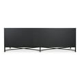 thumbnail image 5 of Moe's Home Collection Mako Sideboard Faux Leather Black, 5 of 10
