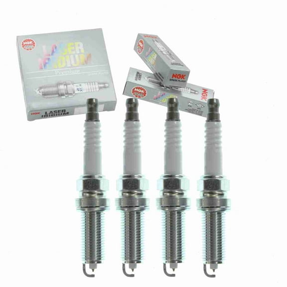 4 pc NGK 4912 Laser Iridium Spark Plugs for 3444 3499 41-112 9035 9410 9412 9621 APP5683 REA12WMB4 SC16HR11 SC20HR11 VR7NII33X XP5683 Ignition Wire Secondary Fits select: 2009-2015 TOYOTA COROLLA