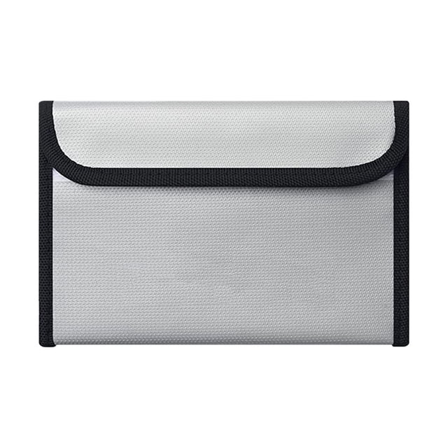 Fireproof Waterproof Document Bag Secret File Protect Pouch Cash Safe Box