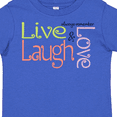 thumbnail image 4 of Inktastic Live, Laugh, Love Boys Toddler T-Shirt, 4 of 5