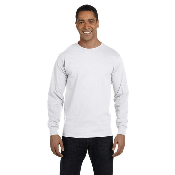 Hanes Adult 6.1 oz. Long-Sleeve Beefy-T - 5186