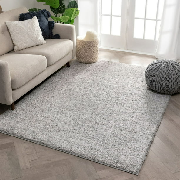 Light Grey Soft Area Rug 9x13, What Color Rug With Light Grey Couch