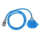 thumbnail image 1 of Rociador de cepillo de baño para perros Bling Bling 2 en 1 ergonómico con accesorio de ducha, 1 of 12