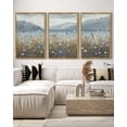 thumbnail image 3 of Drsoum Vintage Coastal Wildflower Field Wall Prints Classic Retro Farmhouse Landscape Wall Art 16x24in3pcs Natural Framed Rustic Decorations for Kitchen Bedroom, 3 of 6
