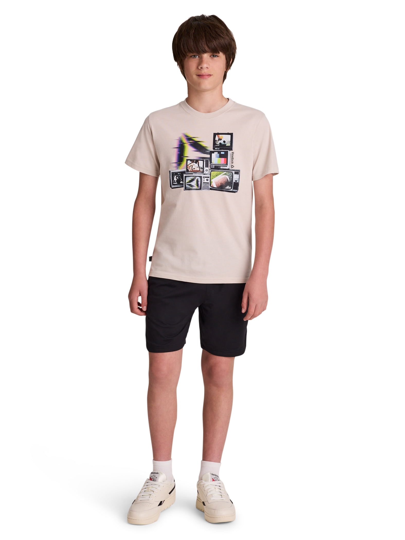 Reebok Boy's Short Sleeve Graphic T-Shirt, Sizes 4-18