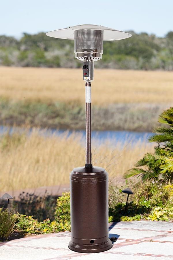 XtremepowerUS Outdoor Patio Heater LP 48000BTU, Bronze Hammer by