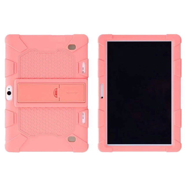 Dsseng Étui de Tablette 10 Pouces 10,1 Pouces Tablette Android Étui Universel en Silicone Étui de Protection pour Tablette Fonction Support avec Sangle d'Épaule Stylet