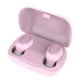 thumbnail image 2 of Auriculares Bluetooth 5.0 Auriculares biauriculares inalámbricos con reducción de ruido en la oreja Auriculares con estuche de carga, Rosa Sweethay EL2700-03B, 2 of 2