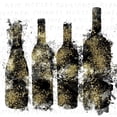 thumbnail image 2 of Carpentieri, Natalie 26x26 White Modern Wood Framed Museum Art Print Titled - Splash of Wine I, 2 of 4
