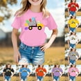 thumbnail image 3 of Easter Shirts for Girls Fashion Comfortable Yellow Carrot Easter Story Tshirt Bunny Short Sleeve Shirt for Boys Girls Kids Tees T-Shirts, 3 of 5