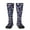 2 Black-2, variant on USA Stars Knee Socks, High Socks Long Stretchy Sock Women Knee High Stocking, Long Socks for Women