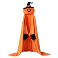 thumbnail image 4 of Disfraz de calabaza de Halloween, largo hasta el suelo, para fiesta de Halloween, para cosplay en el escenario. Naranja, 4 of 9