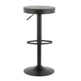 thumbnail image 6 of LumiSource Dakota Bar Stools, Black, Set Of 2 Stools, 6 of 7