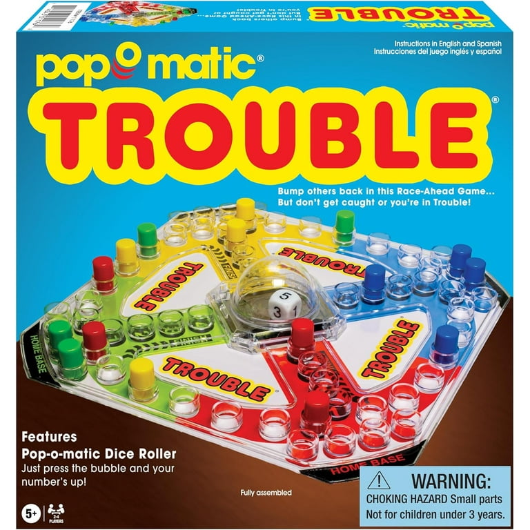 Classic Trouble with Retro Artwork and Pop-o-Matic Popper by