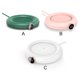 thumbnail image 3 of Naiovety Calentador de tazas, posavasos de calefacción, posavasos de Metal, comodidad multiusos, almohadilla eléctrica de aspecto bonito, Teteras Rosa, 3 of 6