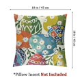 thumbnail image 4 of nygtbtfer Pillow Colorful Egg Pillow Case Happy Sage Bird Happy Welcome Outdoor Decoration for Holiday Home Sofa Couch Party White, 4 of 7