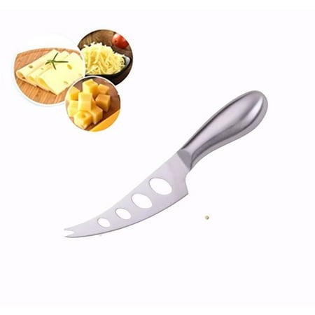 

Cheese Slicer Stainless Steel Cheese Slicer Plane Knives Cheese Cutter Butter Spreader Knife - for Soft Semi-hard Cheeses Kitchen Tool
