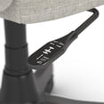 thumbnail image 4 of Bush Salinas Mid Back Fabric Office Chair with Adjustable Height in Light Gray, 4 of 7