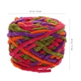 thumbnail image 2 of Shisuyan Crochet Thread for Scarf Assorted Color 6 Rolls 4.7x4.3x4.3in, 2 of 8