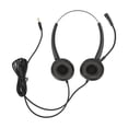 thumbnail image 1 of Call Center Headset, Retractable HD Call Telephone Headset With 3.5mm Connector For Online Classes, 1 of 8
