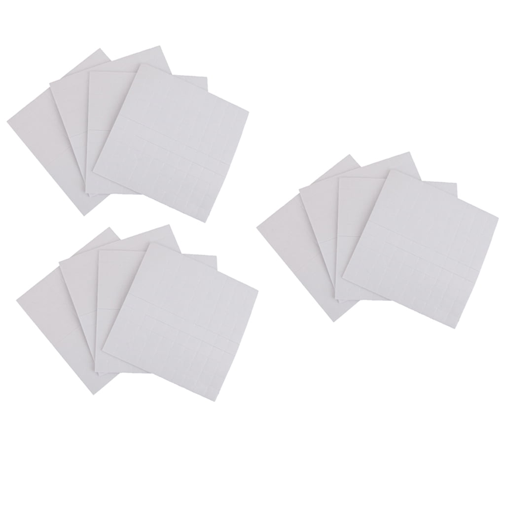 DOUBLE SIDED SELF ADHESIVE Strong Sticky Foam Pads Sticky Interior Fixers Pads 