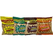 Nagaraya Cracker Nuts Bundle with 4 Assorted Flavors in a Pack (Original, BBQ, Garlic and Adobo)