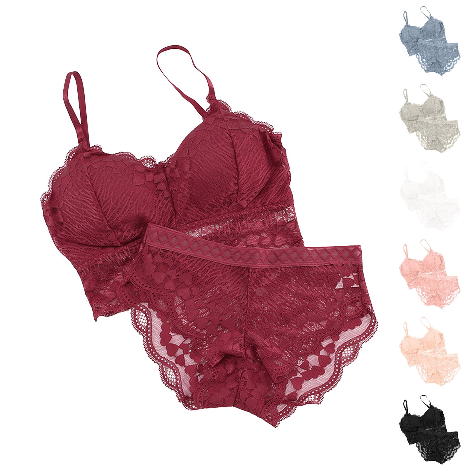 FR2梅 Bra and Thong Set
