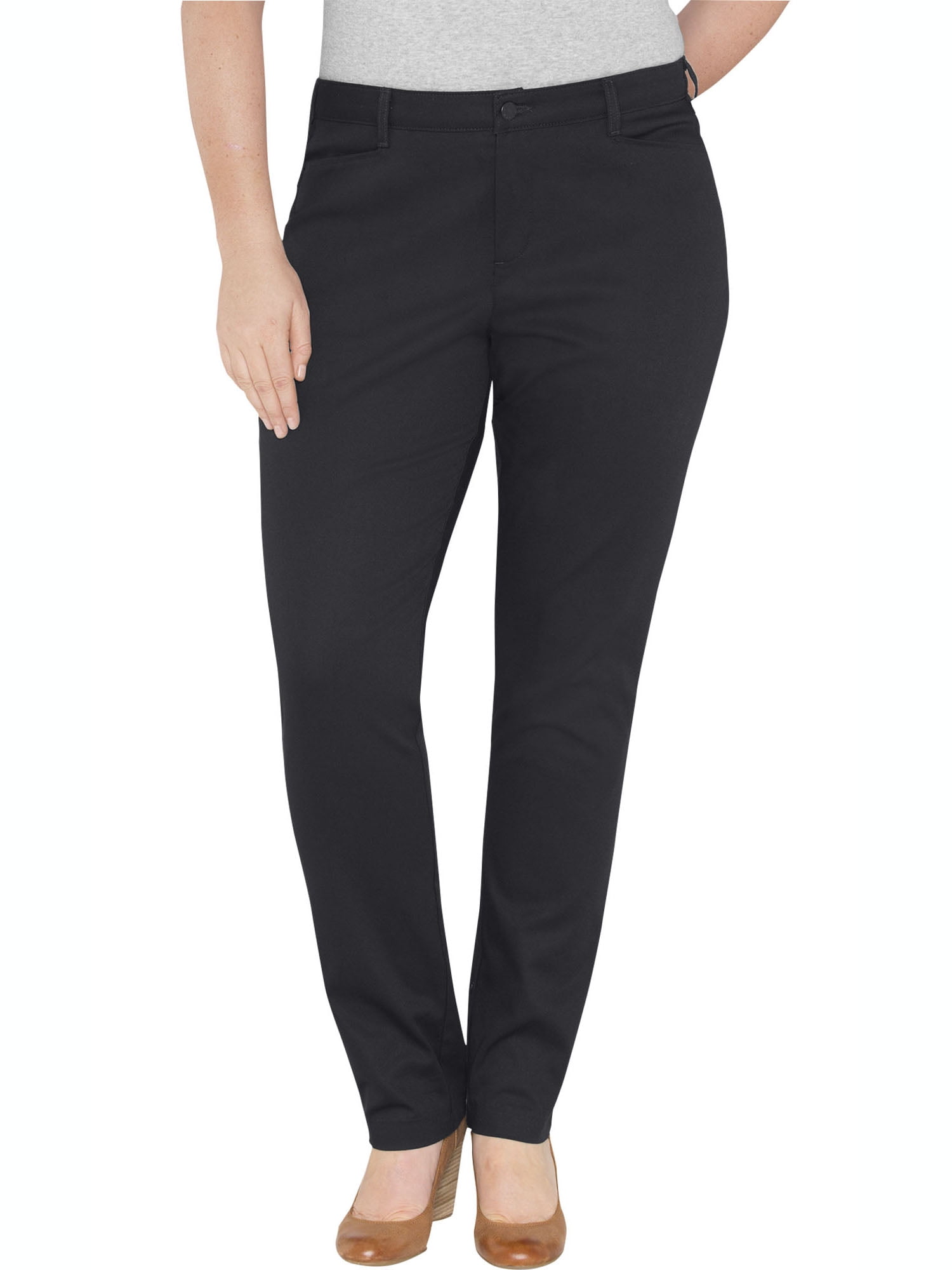 Women's Plus-Size Classic Tapered Pants - Walmart.com