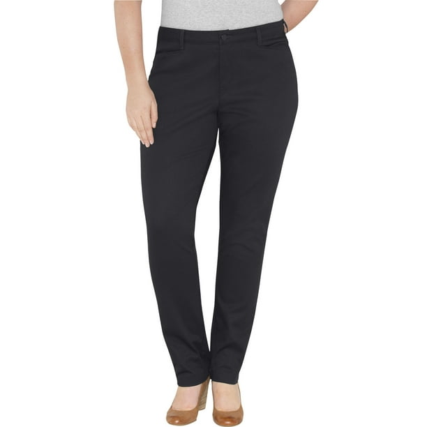Genuine Dickies - Women's Plus-Size Classic Tapered Pants - Walmart.com ...