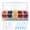 Clear (1pcs), variant on INNOVATIVE LIFE Refrigerated Tray with Lid, featuring 5 removable compartments, ideal for refrigerating fruits and vegetables,Clear