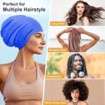 thumbnail image 5 of EverSport XL Swim Cap for Dreadlocks Braids Long Hair Unisex Adult Extra Large Oversize Swimming caps Waterproof Pool hat, 5 of 7