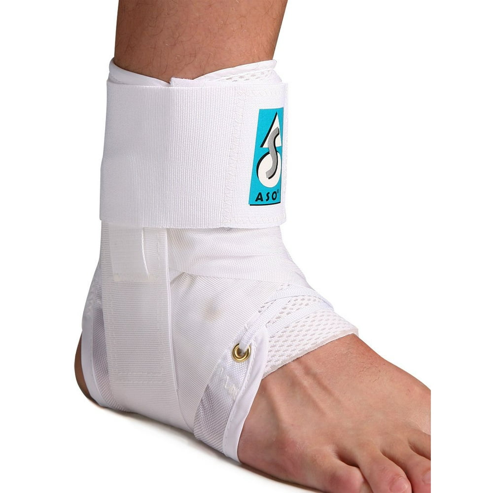 Med Spec ASO Ankle Stabilizing Orthosis With Elastic Cuff Closure Helps