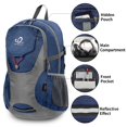 thumbnail image 3 of WATERFLY Lightweight Packable Foldable Hiking Backpack Travel Daypack Outdoor Bag for Traveling Camping Climbing Woman Man 40L, 3 of 7