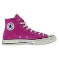 thumbnail image 2 of Converse Chuck Taylor All Star High Top Unisex Shoes Size 9, Color: Lucky Pink/Egret/Black, 2 of 5