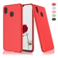 thumbnail image 1 of Samsung Galaxy A20 A30 A205U Case, Takfox Galaxy A20 A30 Cute Case, [Frosted] Shockproof Ultra Thin Matte Liquid Silicone Gel Slim Soft Rubber Bumper Anti-slip Protective Phone Case Cover -Red, 1 of 7