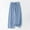Sky Blue, variant on Girls Wide Leg Pants Kids Summer Flowy Dress Pants for Kids 2-10 Years