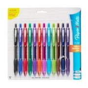 Paper Mate 924808 Profile Retractable Ballpoint Pens Bold Point Assorted Ink