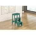 thumbnail image 6 of Boraam Wood Niko 24.5 in. Folding Step Stool in Jadepool Green Finish, 6 of 10