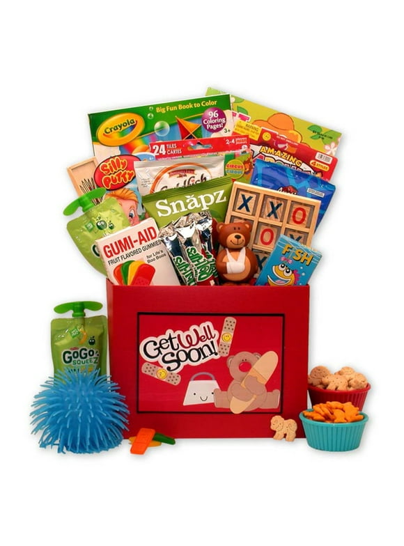 Gift Basket Drop Shipping Get Well Beary Soon Get Well Gift Box For Kids